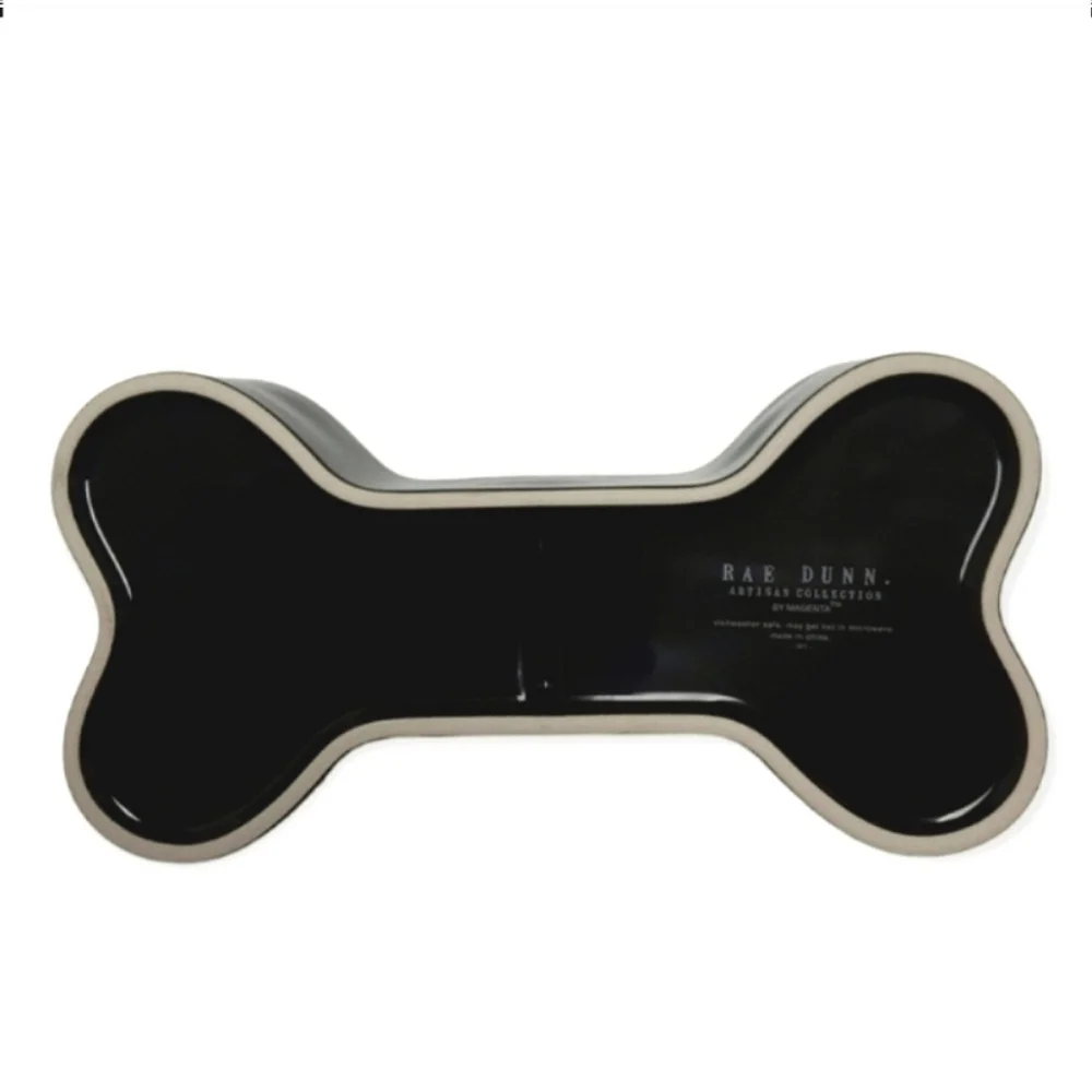 Rae Dunn Ceramic Dog Food and Water Bowl